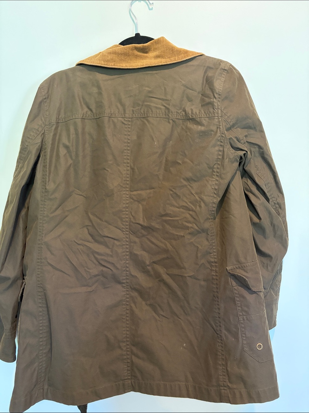 Ralph Lauren Brown Utility Jacket with Tan Corduroy Collar - Picture 9 of 14
